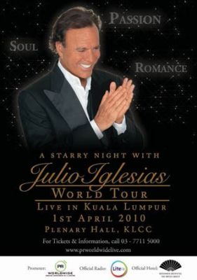 The Julio Iglesias Concert Extravaganza: A Night of Passionate Melodies and Unexpected Twists!